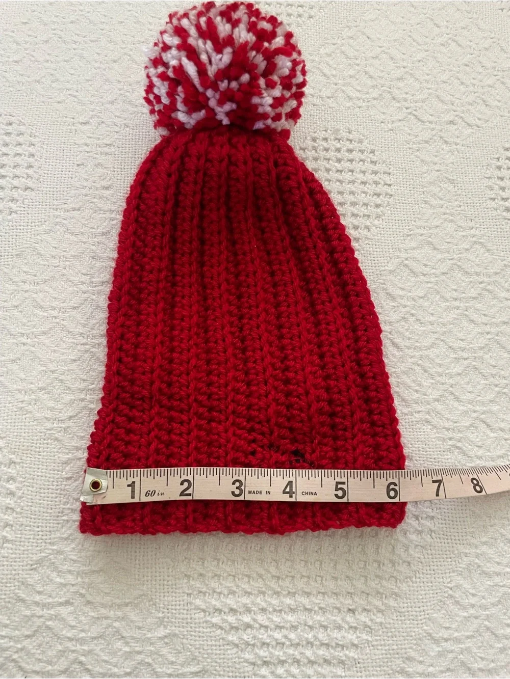 Handmade crocheted baby